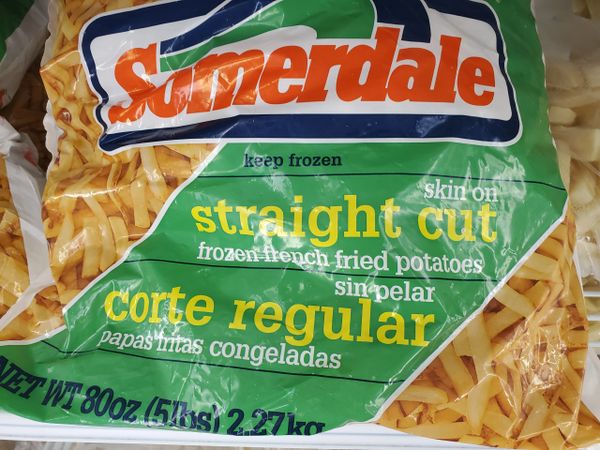 French Fry-REGULAR Straight Cut-5lbs Per Bag