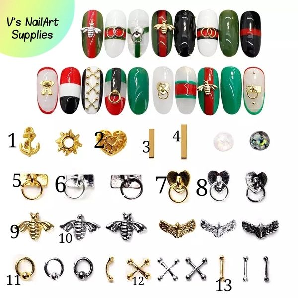 Nail Charms V's Beauty and NailArt Supplies