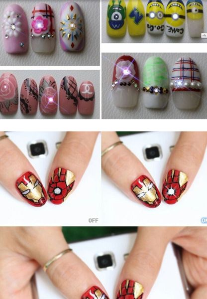 NFC nailart light sticker V s Beauty and NailArt Supplies