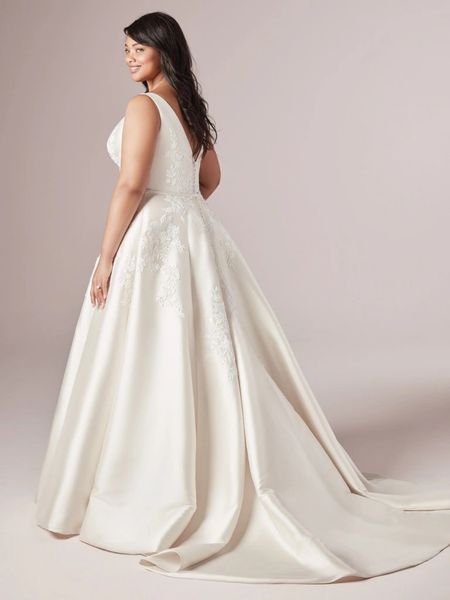 rebecca-ingram-wedding-gown-a-line-v-neck-plus-sizes-pockets-prom