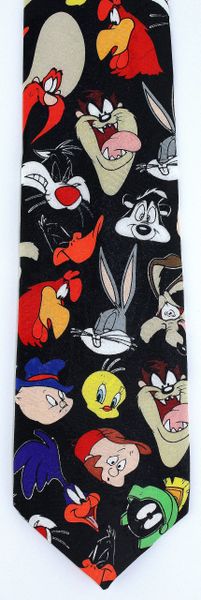 Looney Tunes Gang Cartoon Tie | Ties Just For You