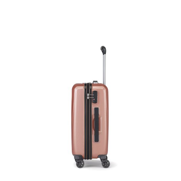 samsonite rose gold carry on