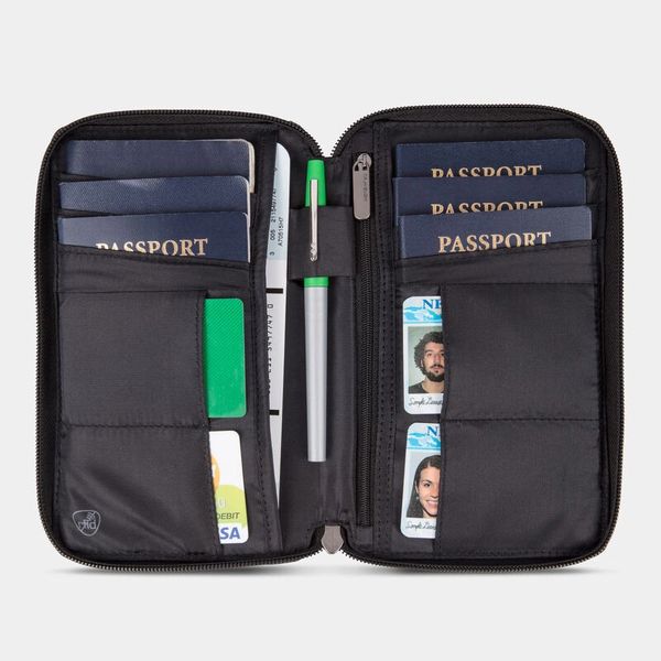 TRAVELON RFID BLOCKING MULTI-PASSPORT HOLDER | Just 1 More Bag - Your ...