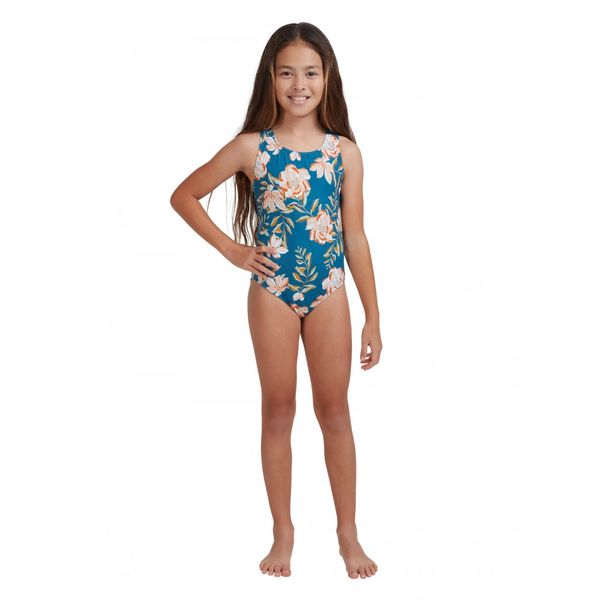 ROXY GIRLS 7-14 SUMMER OF SURF ONE PIECE SWIMSUIT