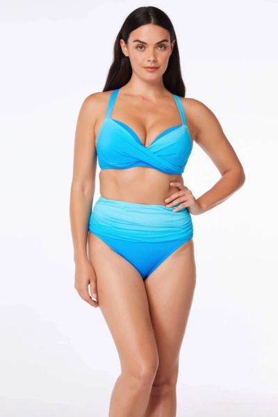 BLEU BY ROD COAST TO COAST UNDERWIRE D-DD CUP BIKINI TOP