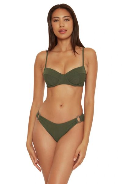 BECCA BY REBECCA VIRTUE LINE N SAND HIPSTER BOTTOMS - CACTUS