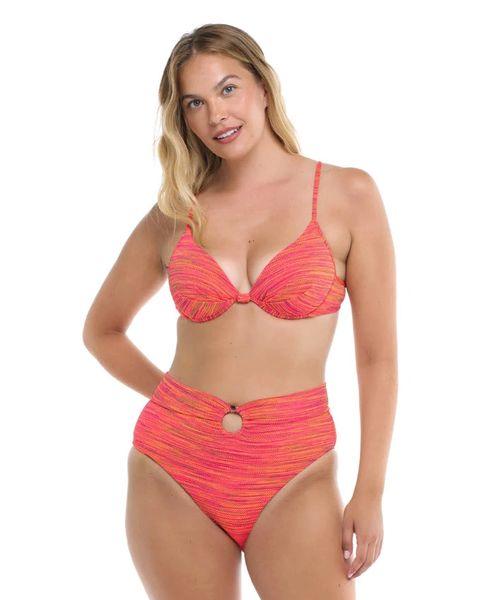 BODY GLOVE IMPRESSION GRETA MOLDED CUP BIKINI TOP - MULTI