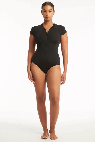 One Shoulder One Piece Swimsuit Sustainable, Sea Level Australia