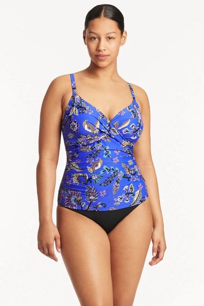 SEA LEVEL AUSTRALIA CARNIVALE TWIST FRONT DD/E CUP TANKINI