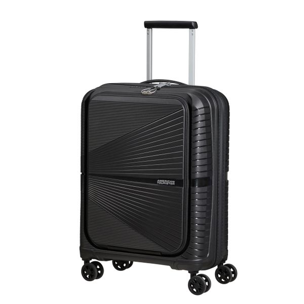 AMERICAN TOURISTER AIRCONIC SPINNER FRONTLOAD CARRYON™ BLACK Just 1 More Bag Your Bag