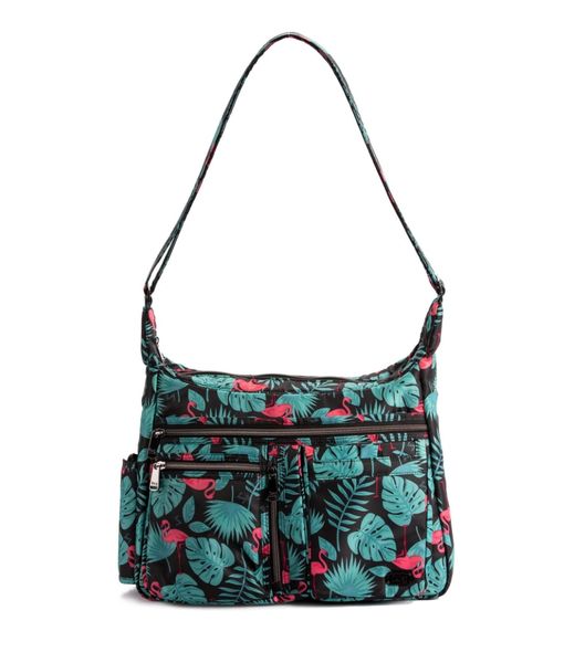 LUG Double Dutch Crossbody Handbag Flamingo Just 1 More Bag Your