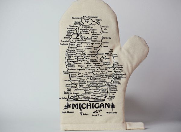 Michigan Mitten Kitchen Towels