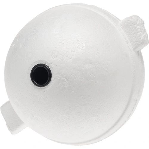 SPORTFISHING PRODUCTS 6 Round Styrofoam Float, White