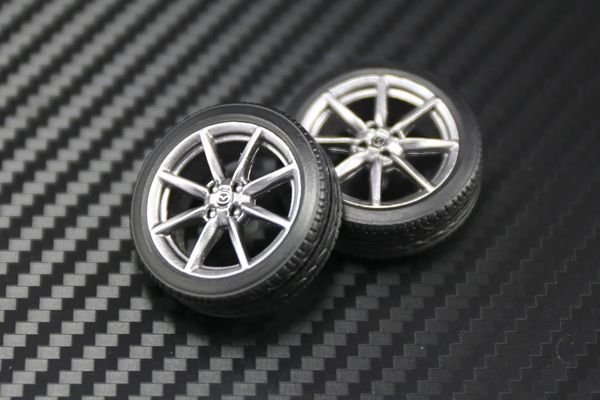 1/24 2016 MX-5 17" Wheels and Tires Set