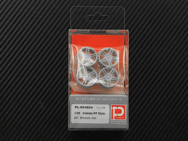 1/25 Dakota RT Style 20" Wheels Set ( On-line Store Limited Edition)