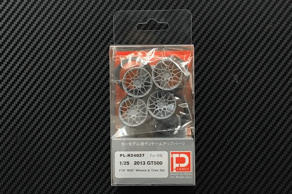 1/25 2013 GT500 F19" R20" Wheels and Tires Set