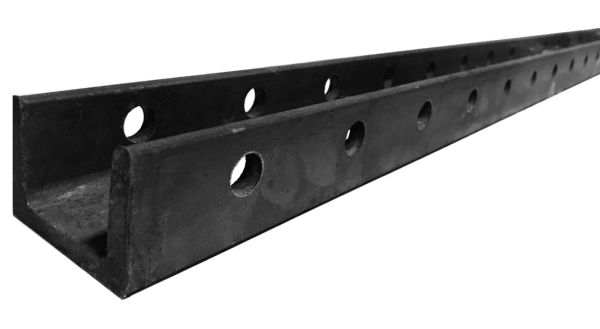 Center Drilled Track 20' - SKU#20T