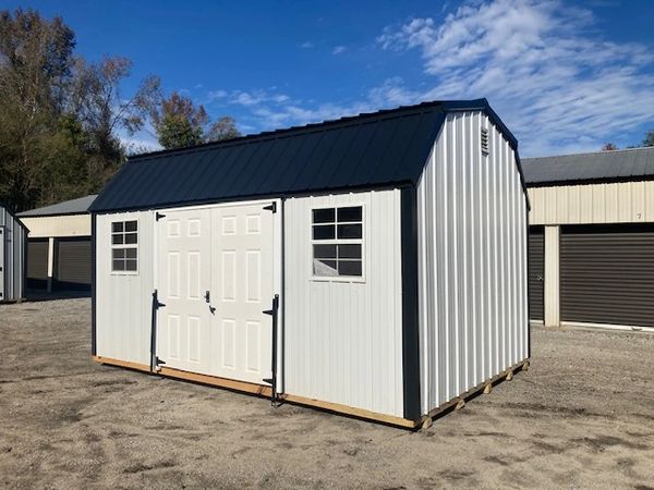 Used 12x16 White / Black Meatl