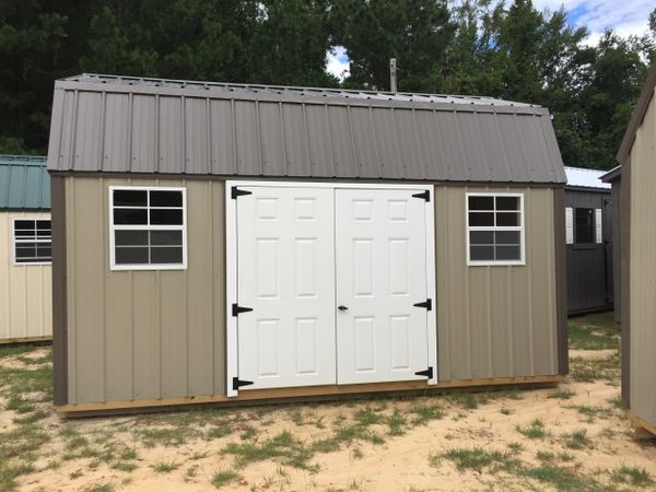 10x16 Metal Amish Clay | OutDoor UpGrades