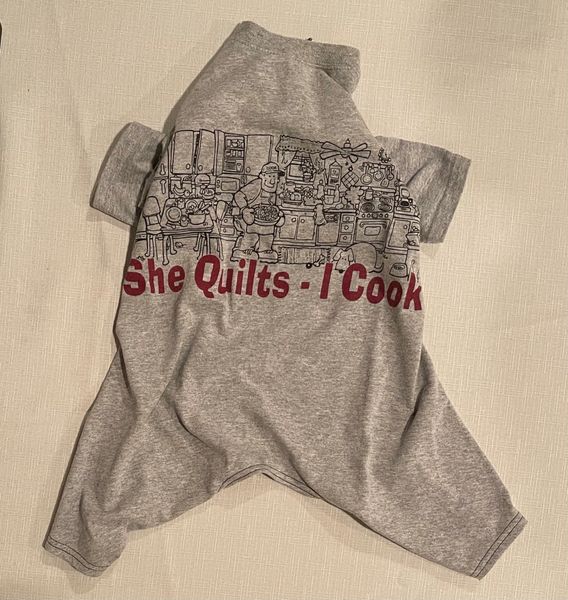 She Quilts - I Cook Tee Jammie - Standard Large