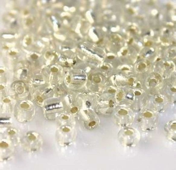 15 grams size 11/0 Silver Lined Seed Beads