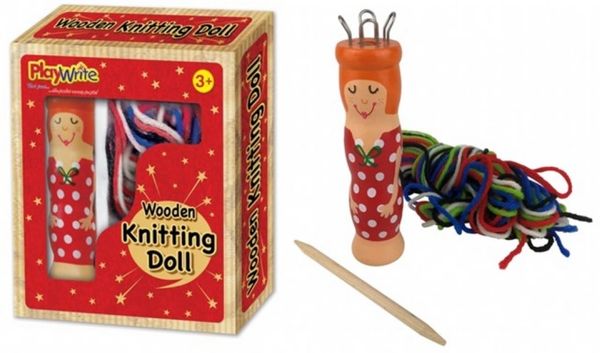 Wooden French Knitting Doll Kit