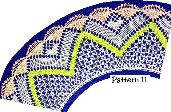 Harlequin Bobbin Lace Patterns - Circular Mats and Edgings