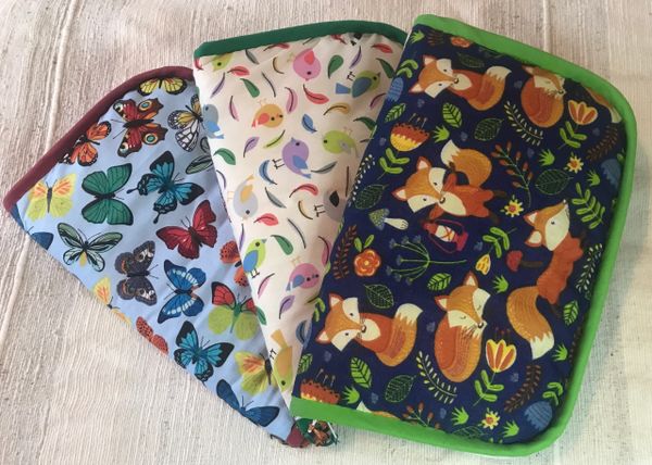 Harlequin Padded Bobbin Cases ~ Animals