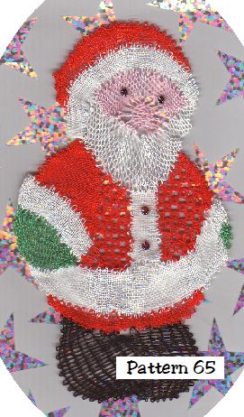 Harlequin Bobbin Lace Patterns - Christmas