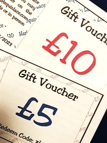 Harlequin Lace Gift Voucher
