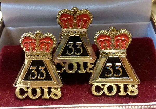 2014 - 2023 Northern USC Jurisdiction Commemorative Class Pin Set