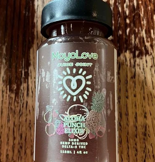 Delta 9 THC Aloha Punch Elixer 4 oz