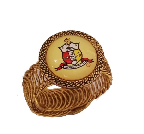 Greek Men's Cuff Bracelets Omega & Kappa