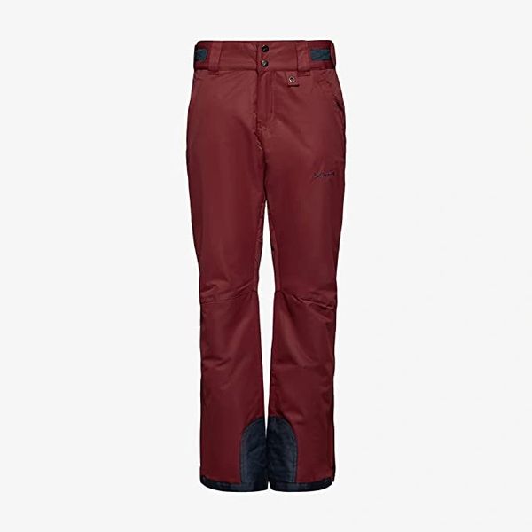 Women's Insulated Snow Pants, Crimson