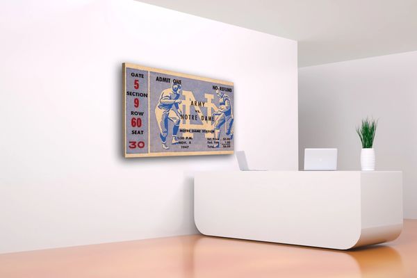 Vintage LA Dodgers 3D Art - Row One Brand