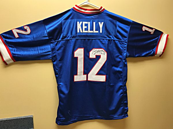 Framed Jim Kelly Buffalo Bills Autographed Mitchell & Ness Blue Authentic  Jersey with HOF 02 Inscription - Autographed NFL Jerseys at 's  Sports Collectibles Store