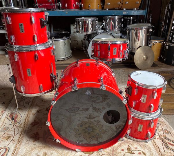 Tempus Made in Canada Fiberglass Power Tom 6 PC Drum Set Drums, percussion, ludwig, gretsch