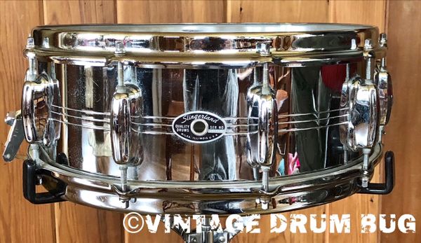 Slingerland Gene Krupa Sound King 5x14 Vintage COB 8 lug Snare Drum/ VG Cond
