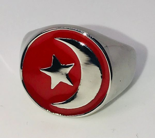 Nation of islam 2025 star and crescent ring