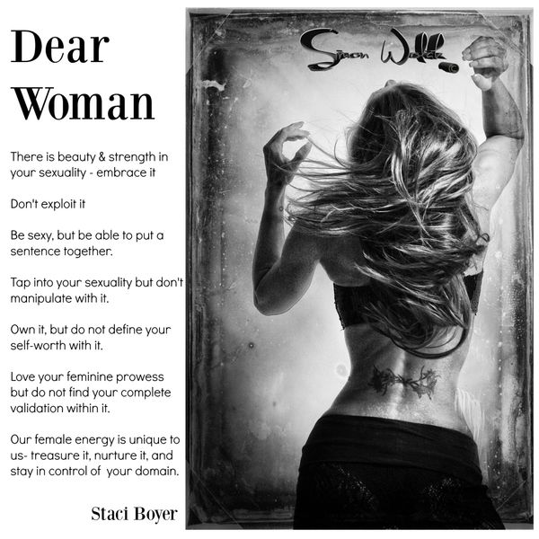 Dear Woman Respect yourself