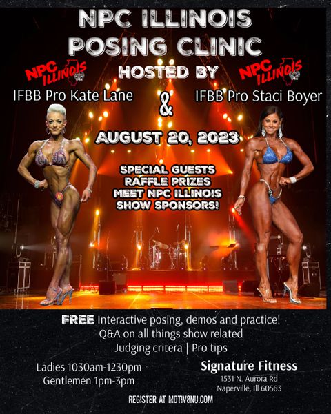 Npc Illinois FREE Posing Clinic