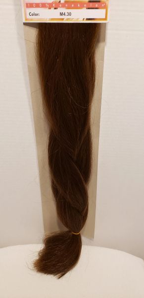 100 % kanekalon braid hair color # 27/613 light brown bleach stri | #  kenekalon braid hair ball pin net Ponytail Holder tie Knocker