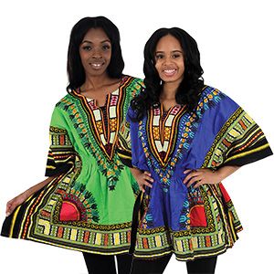 Women's Elastic Dashiki