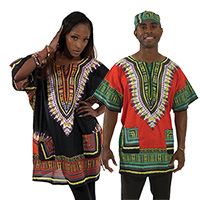 Traditional Print Dashiki