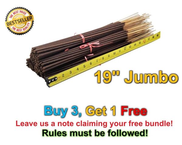 19 Inch Incense Bundle