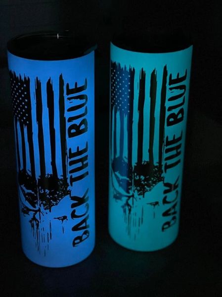Back the Blue Glow in the Dark