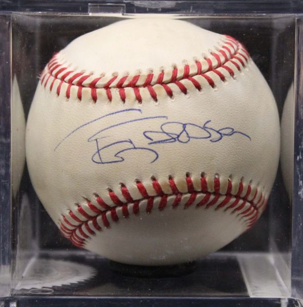 Manny Sanguillen Autographed Official MLB Baseball