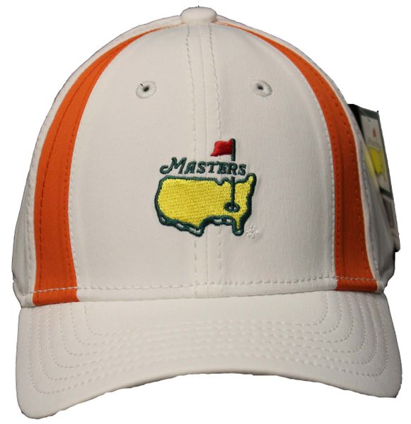 Non-Dated Masters Youth Tech Two-Tone Hat, White / Orange