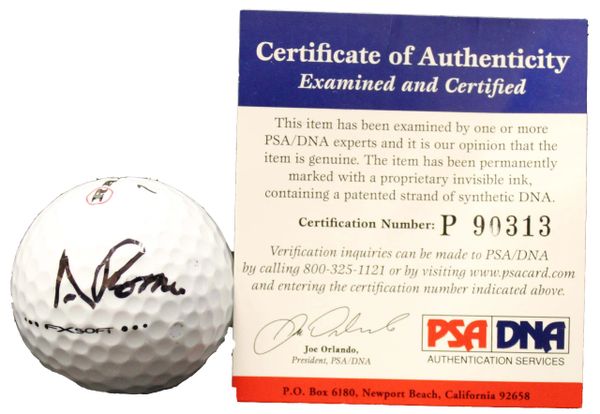 Andres Romero Autographed Golf Ball, PSA / DNA Authenticated # P 90313