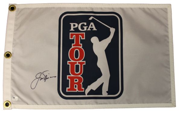 Jack Nicklaus Signed PGA Tour Pin Flag - GAI Authenticated #GV312514